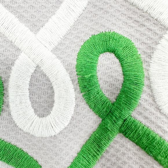 Juicy Couture Vintage Y2K Embroidered Pea Coat in Gray Green White Size Small - Picture 13 of 13